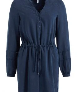 Khujo SORELTA - Vestido Informal - Dunkelblau, Mujer -Ofertas KHUJO Tienda 0001354c262b4d31b95e46ec5d570d0b