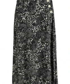 Khujo HEPKE - Falda Acampanada - Schwarz-weiß Gemustert, Mujer 8 Khujo HEPKE - Falda Acampanada - Schwarz-weiß Gemustert, Mujer -Ofertas KHUJO Tienda 00494667dfbe4eae8cd41d7f578ad1c3