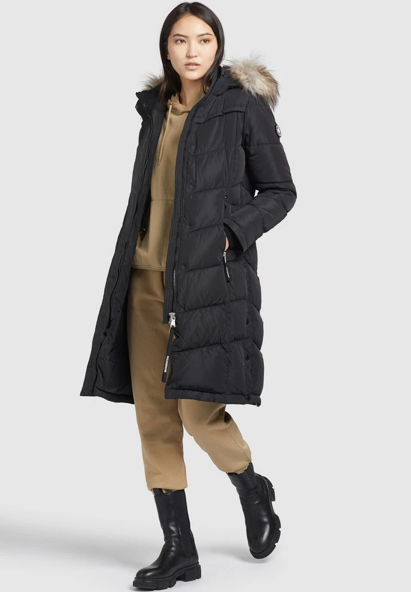 LUBECK LONG - Abrigo de invierno - schwarz Khujo LUBECK LONG - Abrigo De Invierno - Schwarz, Mujer -Ofertas KHUJO Tienda 009873c483f74673a5efe3aebd5b6d2c