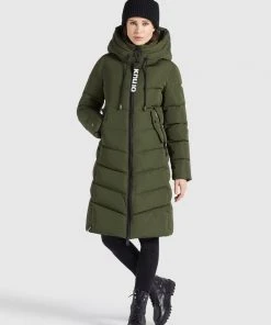 Khujo AYLEENA2 - Abrigo De Invierno - Dunkeloliv, Mujer 4 Khujo AYLEENA2 - Abrigo De Invierno - Dunkeloliv, Mujer -Ofertas KHUJO Tienda 0144eb8035ad4d078cff9f2d05ebaf3a