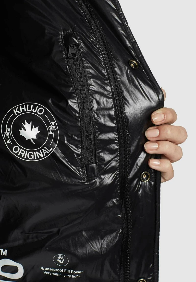 GERDA SHINY - Abrigo de invierno - schwarz Khujo GERDA SHINY - Abrigo De Invierno - Schwarz, Mujer -Ofertas KHUJO Tienda 018f26bbaec54943ba48a0e00317a0e1