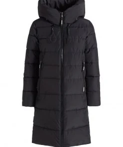 Khujo JILIAS - Abrigo De Invierno - Schwarz, Mujer -Ofertas KHUJO Tienda 01e578e6181c4f128f7c9f5bac3d45e6