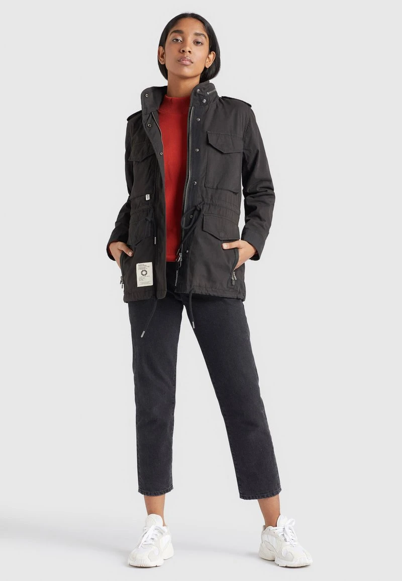 PAOLA - Parka - black Khujo PAOLA - Parka - Black, Mujer -Ofertas KHUJO Tienda 035ce53f555e432fbc790444964f00fb