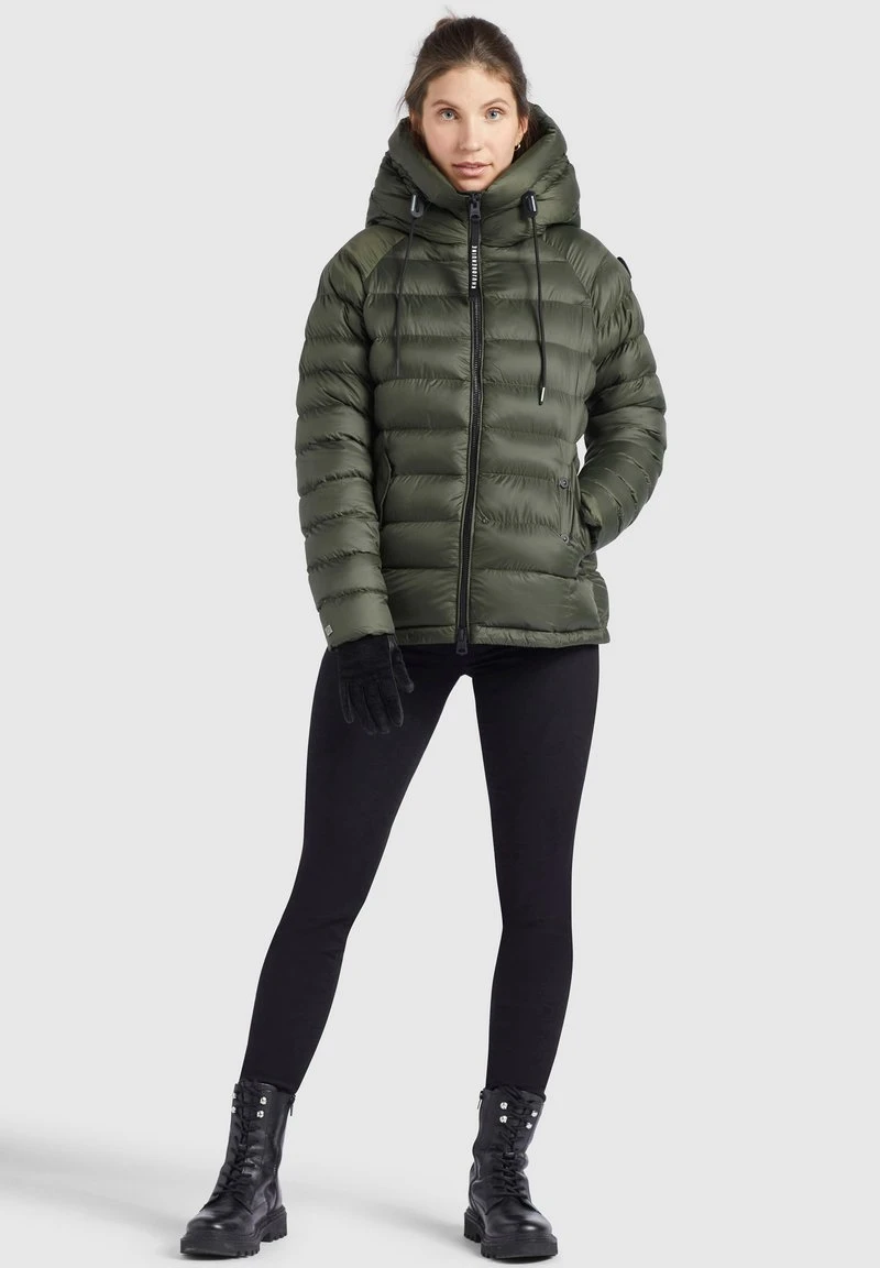Khujo SANTA SHINE - Chaqueta De Invierno - Dunkeloliv, Mujer 1 Khujo SANTA SHINE - Chaqueta De Invierno - Dunkeloliv, Mujer