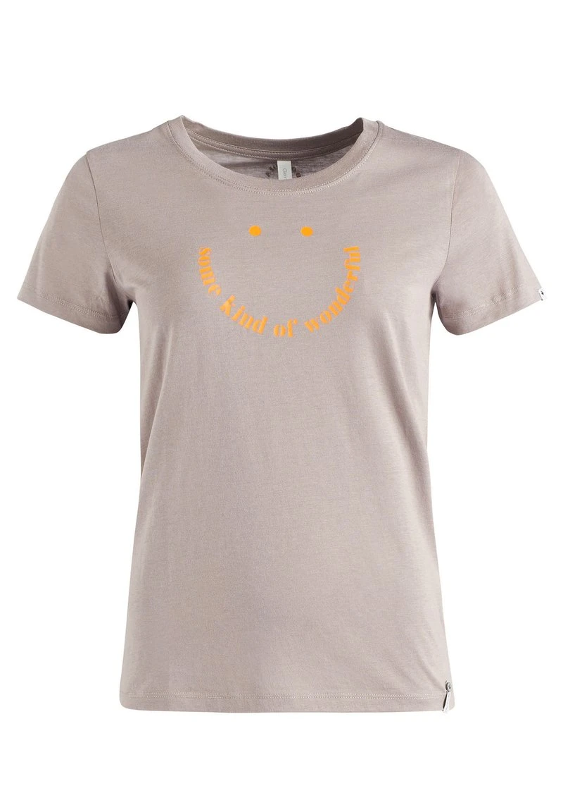 FRANCESCA SMILE - Camiseta estampada - graubraun Khujo FRANCESCA SMILE - Camiseta Estampada - Graubraun, Mujer -Ofertas KHUJO Tienda 03f76e7e739948cb8621df16efd6fe1c