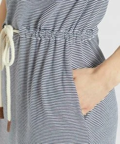 Khujo ANNEMARIE - Vestido Ligero - Weiß-blau Gestreift, Mujer 8 Khujo ANNEMARIE - Vestido Ligero - Weiß-blau Gestreift, Mujer -Ofertas KHUJO Tienda 040560f8430e4545950d155ec4f95055