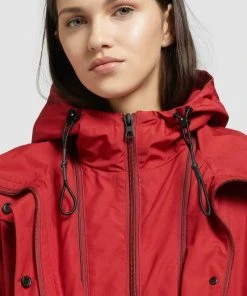 Khujo FELINA - Impermeable - Rot, Mujer 6 Khujo FELINA - Impermeable - Rot, Mujer -Ofertas KHUJO Tienda 04c948082e2b4fdd8b34447d1f2e7648