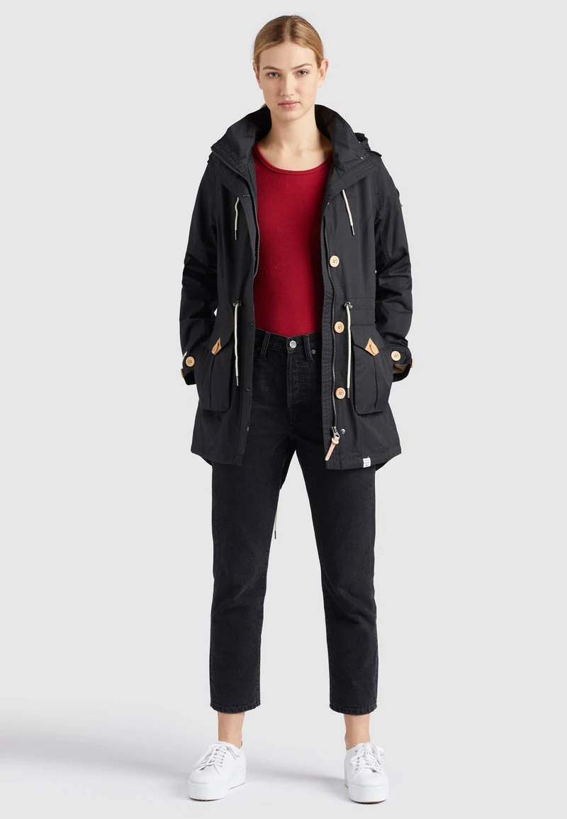 AREZU - Parka - black Khujo AREZU - Parka - Black, Mujer -Ofertas KHUJO Tienda 056586dc8a804dd680c55963f1713eee