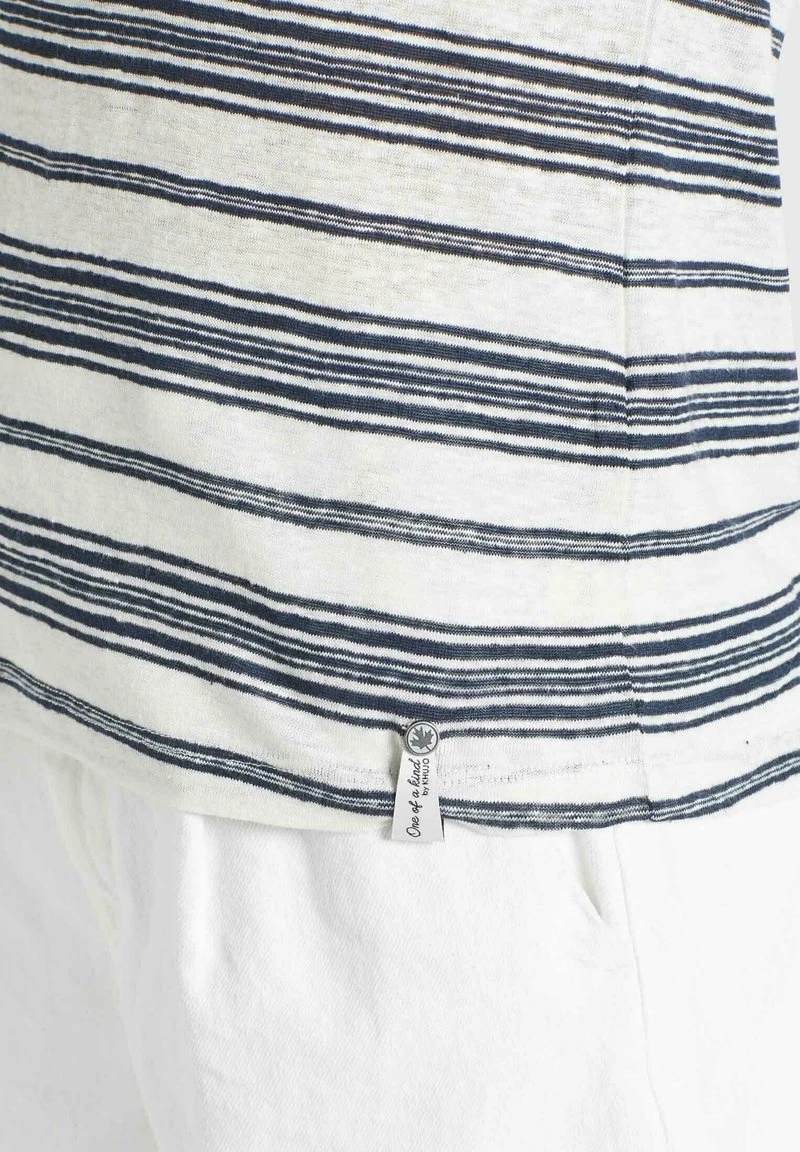 PERGOLA - Camiseta básica - naturweiß-dunkelblau gestreift Khujo PERGOLA - Camiseta Básica - Naturweiß-dunkelblau Gestreift, Mujer -Ofertas KHUJO Tienda 05f57fa6ac8e493e8efb8e1999cdedcc