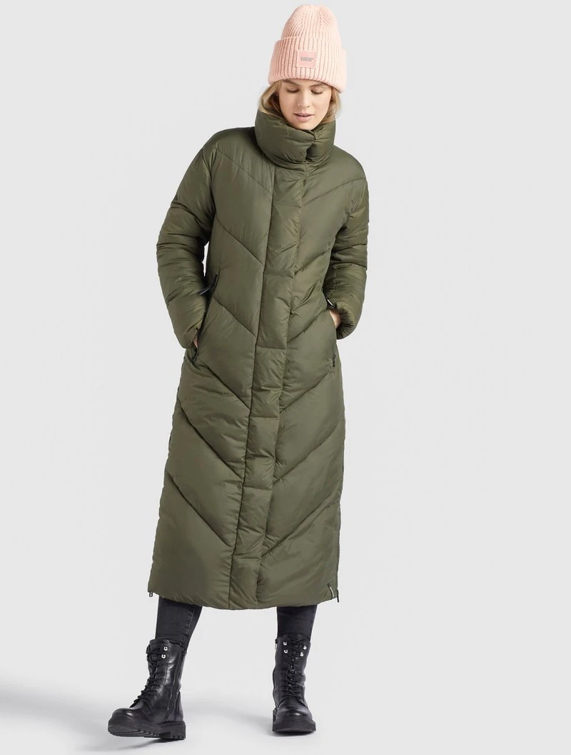 SYLVIA - Abrigo de invierno - khaki Khujo SYLVIA - Abrigo De Invierno - Khaki, Mujer -Ofertas KHUJO Tienda 06a65609264c420db5a59957adeab807