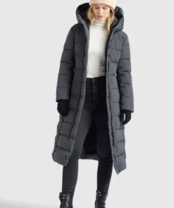 Khujo SILKE - Abrigo De Invierno - Grau, Mujer -Ofertas KHUJO Tienda 06a7fef14d114915bce17ada15489d45
