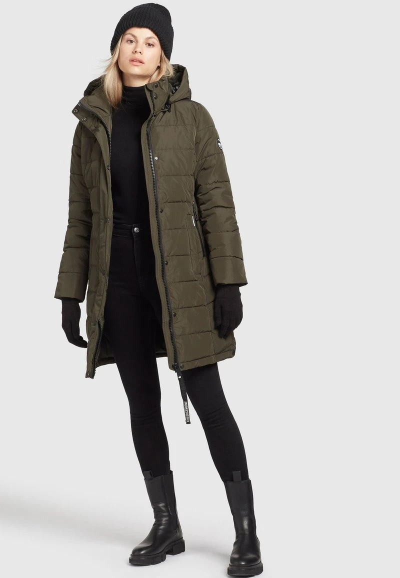 DELINAS2 - Abrigo de invierno - dunkeloliv Khujo DELINAS2 - Abrigo De Invierno - Dunkeloliv, Mujer -Ofertas KHUJO Tienda 06b95aa8596c48d0a2c759ef8d96ce4d