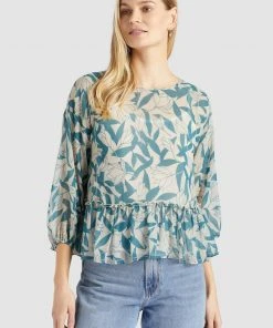 Khujo KLEMENTINA - Blusa - Light Blue, Mujer
