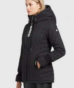 Khujo TWEETY PRIME5 PEACHED - Chaqueta De Entretiempo - Schwarz, Mujer -Ofertas KHUJO Tienda 0790766e242d4fbc83c50ec2383ca479