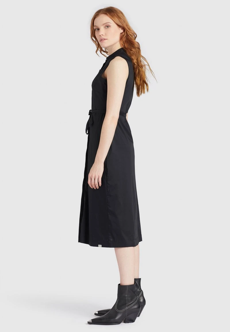 Khujo THERES - Vestido Camisero - Schwarz, Mujer 4 Khujo THERES - Vestido Camisero - Schwarz, Mujer - Imagen 4