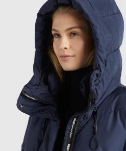 Khujo SONJE - Abrigo De Invierno - Dunkelblau, Mujer -Ofertas KHUJO Tienda 0955fc566638428693cb59c108643310