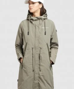 Khujo ADDA - Parka - Graugrün, Mujer