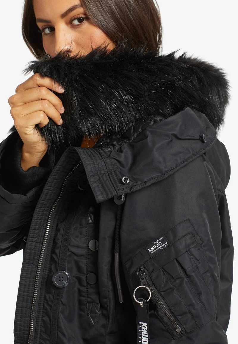 LORENE - Abrigo de invierno - black Khujo LORENE - Abrigo De Invierno - Black, Mujer -Ofertas KHUJO Tienda 09ece61db3c34ef683f54f3eb8198090