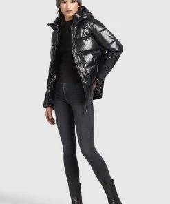 Khujo GERDA SHINY - Abrigo De Invierno - Schwarz, Mujer 4 Khujo GERDA SHINY - Abrigo De Invierno - Schwarz, Mujer -Ofertas KHUJO Tienda 0a0e691c18664445b5de73708111ddc8