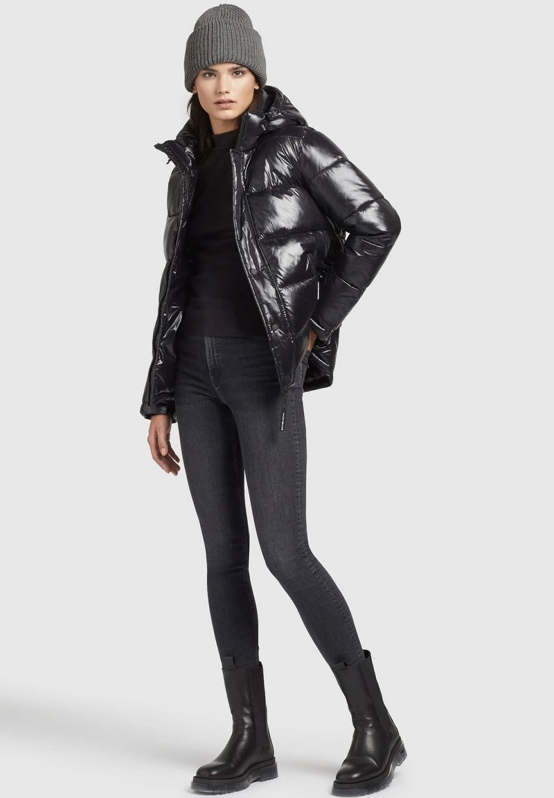 GERDA SHINY - Abrigo de invierno - schwarz Khujo GERDA SHINY - Abrigo De Invierno - Schwarz, Mujer -Ofertas KHUJO Tienda 0a0e691c18664445b5de73708111ddc8