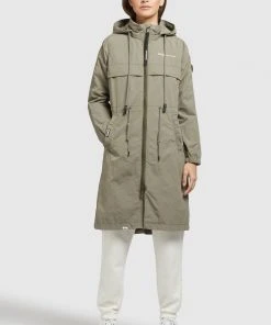 Khujo VOYA - Parka - Graugrün, Mujer