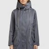 Khujo ONDA2 - Parka - Graublau, Mujer