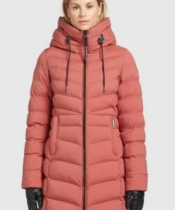 Khujo TUHANI MATT - Chaqueta De Invierno - Blassrot, Mujer