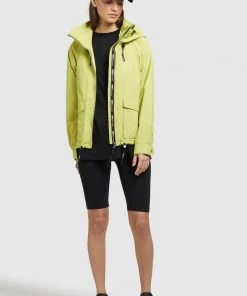 Khujo BLAIR - Chaqueta De Entretiempo - Giftgrün, Mujer -Ofertas KHUJO Tienda 0d863f926ca64b77927d7fc99f065efc