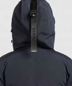 Khujo KANDA - Abrigo De Invierno - Dark Blue, Mujer -Ofertas KHUJO Tienda 0f56310b7b514ce4960e4d117b8039fe