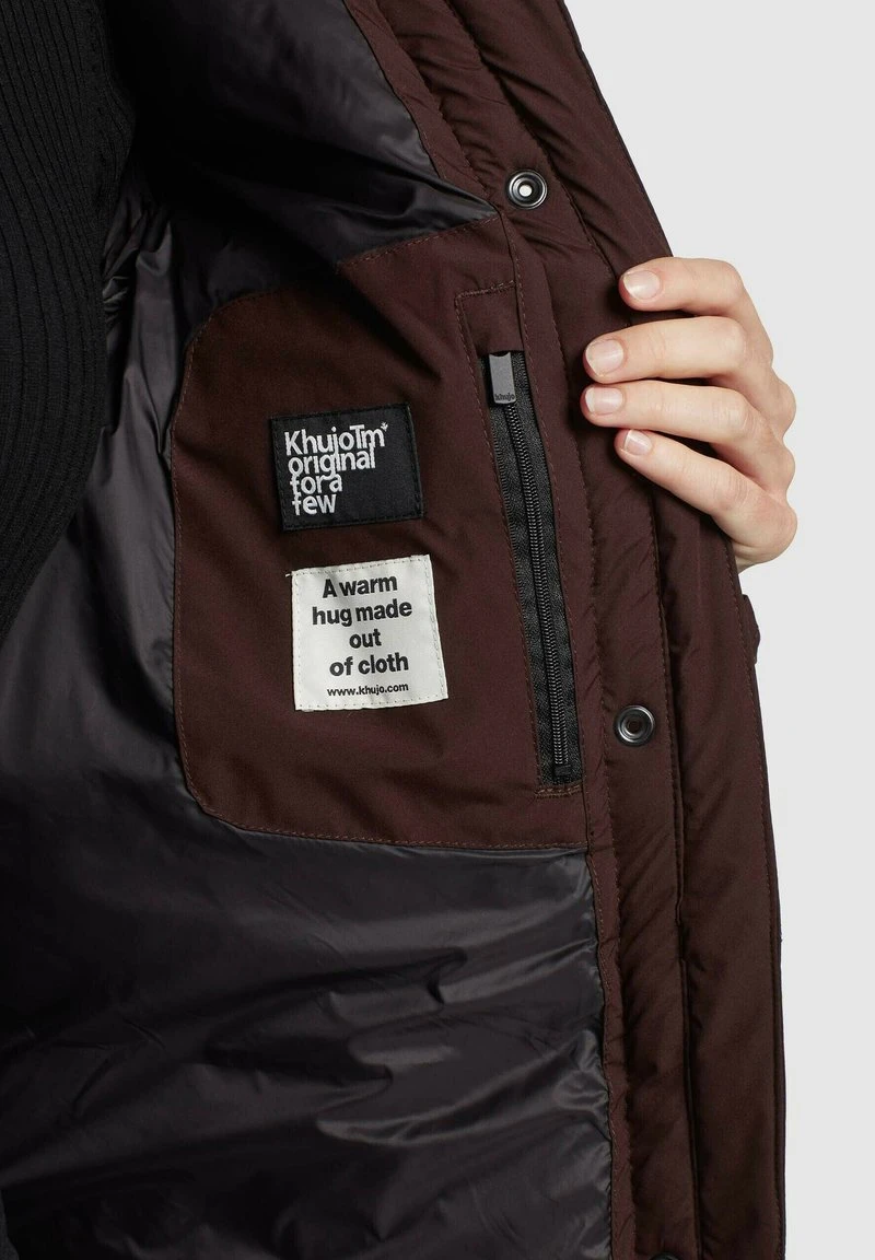 DAKOTA - Abrigo de invierno - weinrot Khujo DAKOTA - Abrigo De Invierno - Weinrot, Mujer -Ofertas KHUJO Tienda 0f5c5697ce954511b93aa41b41d22391