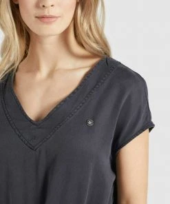 Khujo ANNELI - Vestido Vaquero - Grau Gewaschen, Mujer -Ofertas KHUJO Tienda 0f9b2cc590824a08823fd1abc9fd9da1