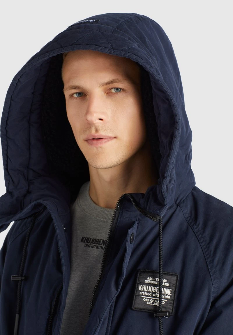 HOOK2 - Parka - dunkelblau Khujo HOOK2 - Parka - Dunkelblau, Hombre -Ofertas KHUJO Tienda 106907cac26b472199f86d1bf0f3e425