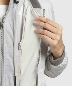 Khujo PERSEE - Chaqueta Fina - Hellgrau, Mujer 5 Khujo PERSEE - Chaqueta Fina - Hellgrau, Mujer -Ofertas KHUJO Tienda 10d01ba7d37a437b945930fcf9628d59