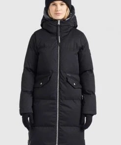 Khujo ANIVA - Abrigo De Invierno - Schwarz, Mujer