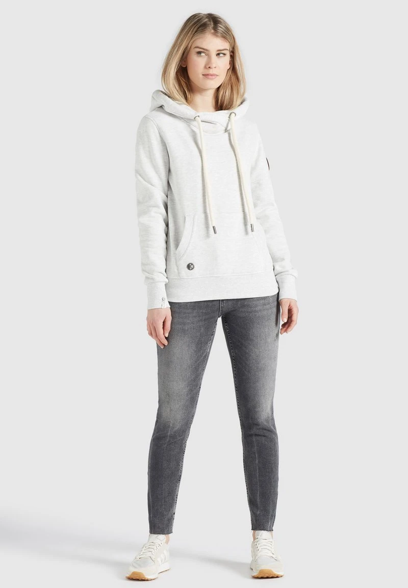 FANCI - Jersey con capucha - hellgrau meliert Khujo FANCI - Jersey Con Capucha - Hellgrau Meliert, Mujer -Ofertas KHUJO Tienda 11f8660b8d7940ff9c70656e073d6919