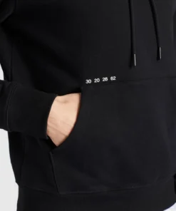 Khujo RODNEY - LOGO - Jersey Con Capucha - Black, Hombre -Ofertas KHUJO Tienda 1390831544ee4219802a27216b780a97