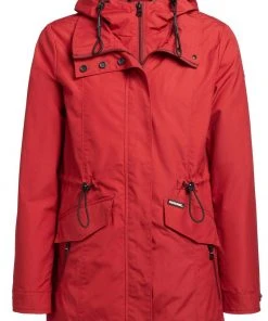 Khujo FELINA - Impermeable - Rot, Mujer 7 Khujo FELINA - Impermeable - Rot, Mujer -Ofertas KHUJO Tienda 14106a8d87194175a86b567bafff73e2