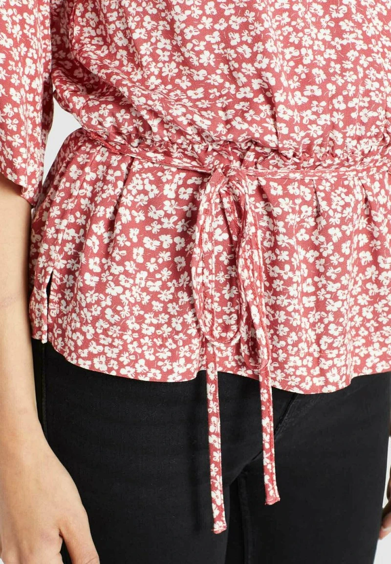 RINALDA - Blusa - rot weiß geblümt Khujo RINALDA - Blusa - Rot Weiß Geblümt, Mujer -Ofertas KHUJO Tienda 148fc692b58348d2a0431989ef76ecd0