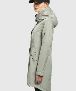 Khujo DAYES - Parka - Blassgrün, Mujer 3 Khujo DAYES - Parka - Blassgrün, Mujer -Ofertas KHUJO Tienda 14a4c04d2a244c95a13c83e1649e0104