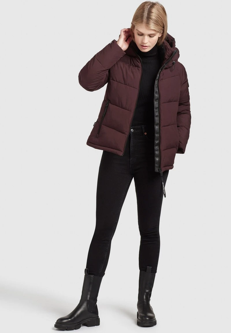 ISIDORA - Abrigo de invierno - weinrot Khujo ISIDORA - Abrigo De Invierno - Weinrot, Mujer -Ofertas KHUJO Tienda 1647d6e709e2430581be0279e1d7fbe9