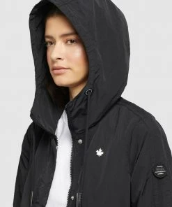 Khujo GAMES - Parka - Schwarz, Mujer -Ofertas KHUJO Tienda 1740a72296ac47b6b27666ca6643a18e