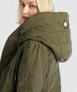 Khujo SHERMA2 - Abrigo De Invierno - Oliv, Mujer -Ofertas KHUJO Tienda 17512e8b03224adb8719a2eae2fe9f43