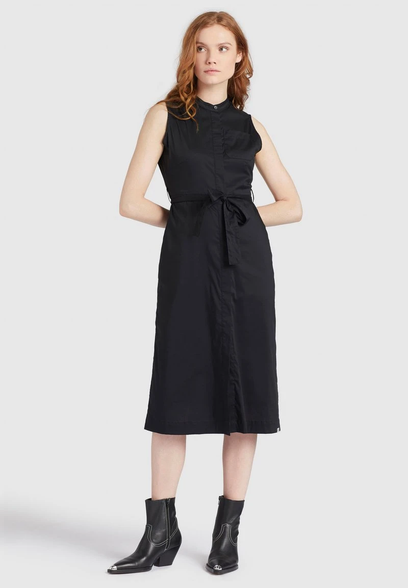 Khujo THERES - Vestido Camisero - Schwarz, Mujer 7 Khujo THERES - Vestido Camisero - Schwarz, Mujer - Imagen 7