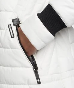 Khujo SHINE2 STRUCTURED - Abrigo De Invierno - Naturweiß, Mujer -Ofertas KHUJO Tienda 190a58e3b5b044f6a449e8a111c31dc5