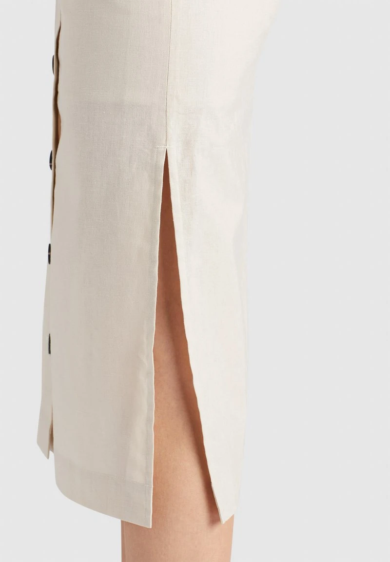 VARSHA - Falda acampanada - beige Khujo VARSHA - Falda Acampanada - Beige, Mujer -Ofertas KHUJO Tienda 19f21505f28d4636969dd8009734d755