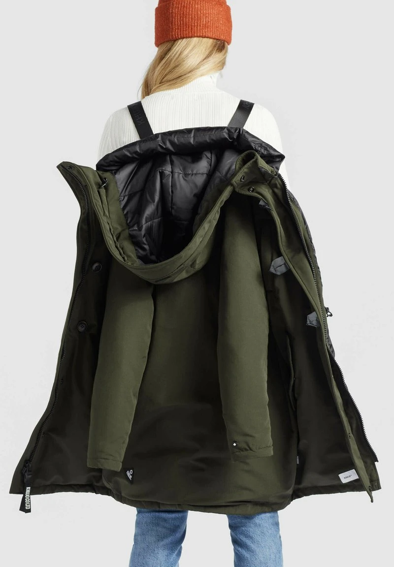 CLEAO - Abrigo de invierno - dunkeloliv Khujo CLEAO - Abrigo De Invierno - Dunkeloliv, Mujer -Ofertas KHUJO Tienda 1a4cee896c0143d4b23583d99a6e80e0