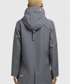 Khujo ARTISA - Parka - Graublau, Mujer -Ofertas KHUJO Tienda 1abfd3f8246e45f884a02095cc802181