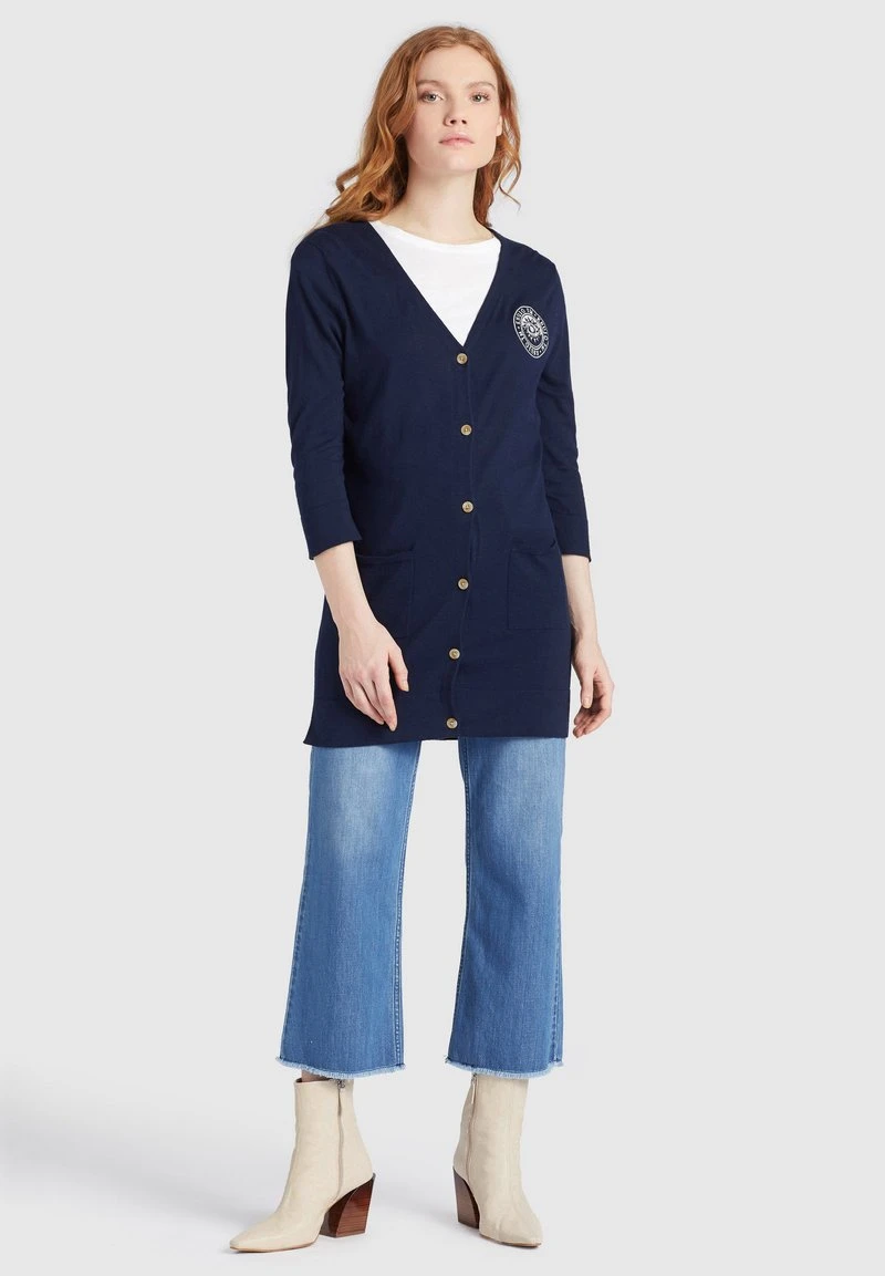 MANISHKE - Chaqueta de punto - dark blue Khujo MANISHKE - Chaqueta De Punto - Dark Blue, Mujer -Ofertas KHUJO Tienda 1b276e2164254f4291643b7dd25a99ec