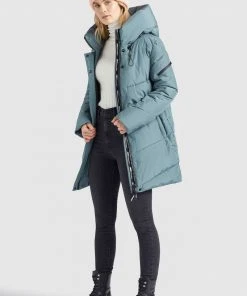 Khujo JORDIS - Abrigo De Invierno - Blaugrau, Mujer 4 Khujo JORDIS - Abrigo De Invierno - Blaugrau, Mujer -Ofertas KHUJO Tienda 1b3ac5059d574ba4bb8410bd91a85fd8