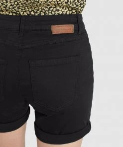 Khujo RIVEN - Shorts Vaqueros - Schwarz, Mujer -Ofertas KHUJO Tienda 1baaa8199ba248559af51986f11ed973
